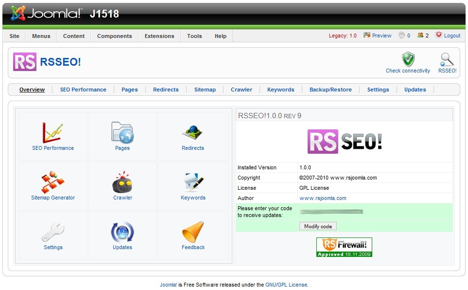 joomla seo