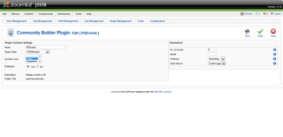 RSEvents! - Community Builder Plugin - Setting the Plugin