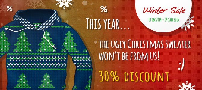 30% Off Multi-site Licenses and Templates for the Holiday Season