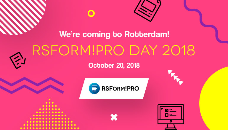 RSForm!Pro Day 2018